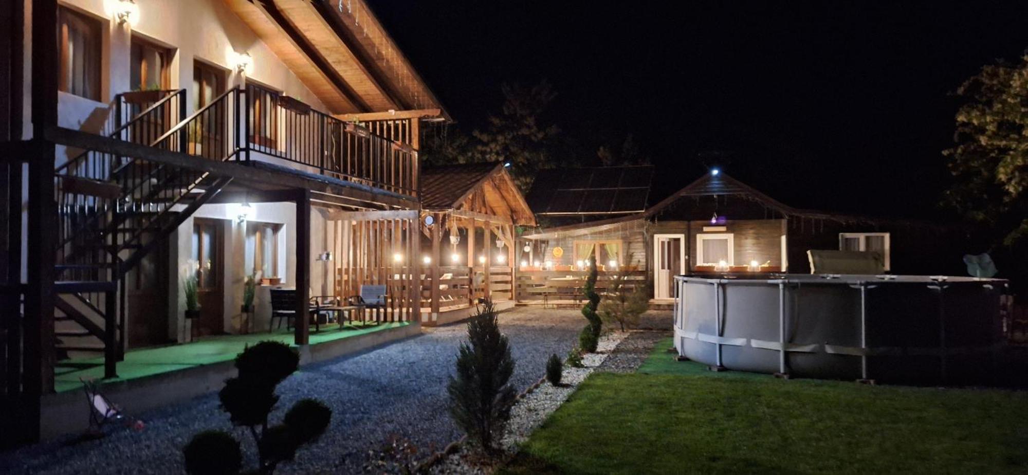 Cabana Oprisor Ocna Sibiului Esterno foto